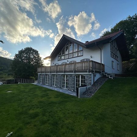 Ferienwohnung Blick Thyratal Stolberg i. Harz Exteriör bild