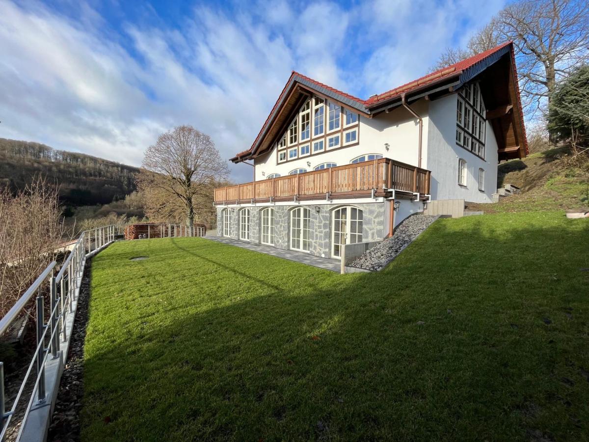 Ferienwohnung Blick Thyratal Stolberg i. Harz Exteriör bild