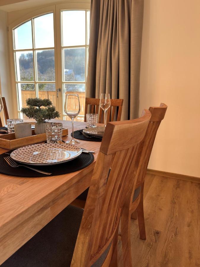 Ferienwohnung Blick Thyratal Stolberg i. Harz Exteriör bild
