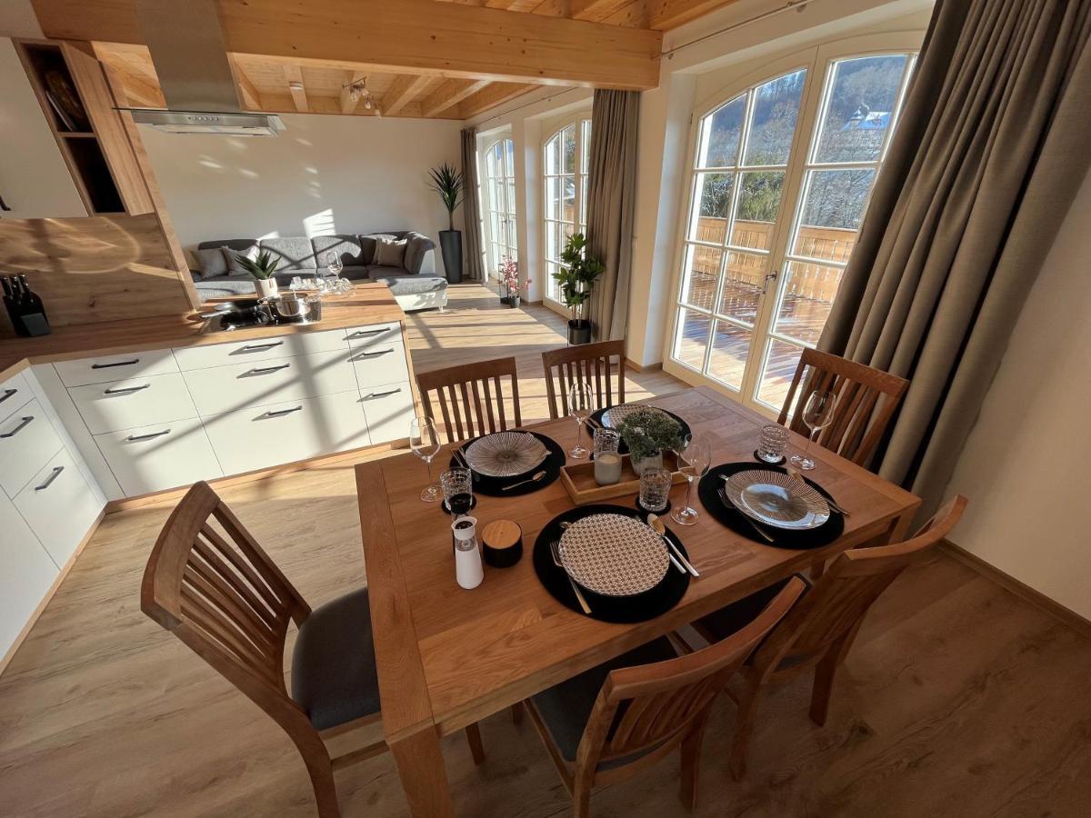 Ferienwohnung Blick Thyratal Stolberg i. Harz Exteriör bild
