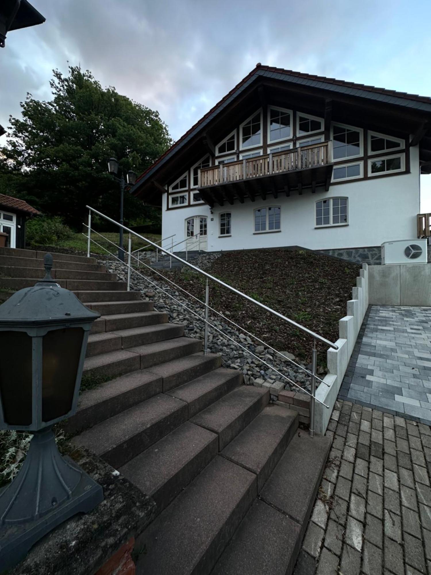 Ferienwohnung Blick Thyratal Stolberg i. Harz Exteriör bild